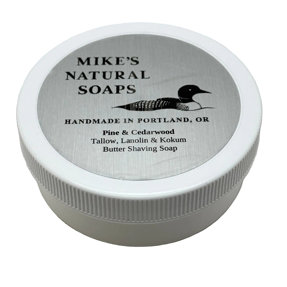 Mikes Natural Soap Pine & Cedarwood Shaving Soap 5oz