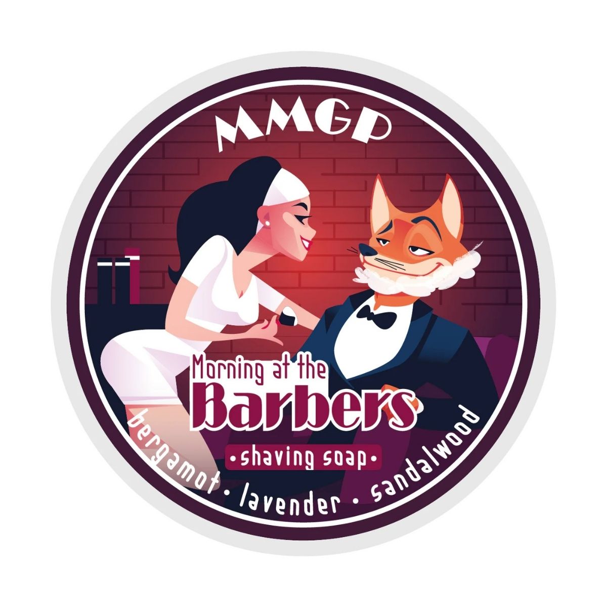 MMGP Morning At The Barbers Shaving Soap 4oz