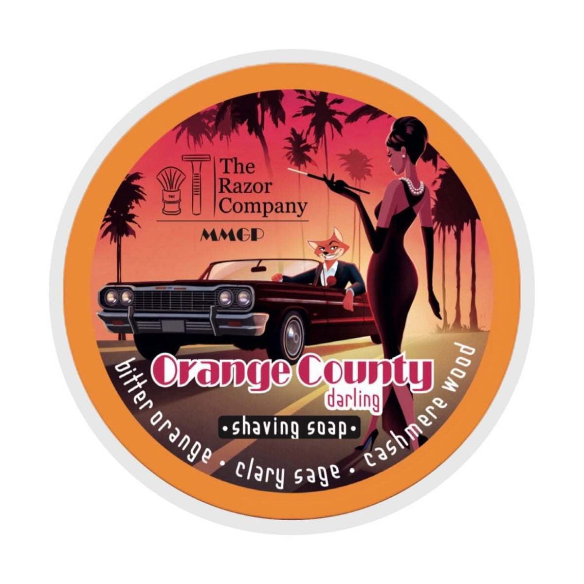 MMGP × The Razor Company Orange County Darling Shaving Soap 4oz