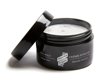 Modern Pirate Sea Salt Creme Pomade 3.2oz - Made in Australia