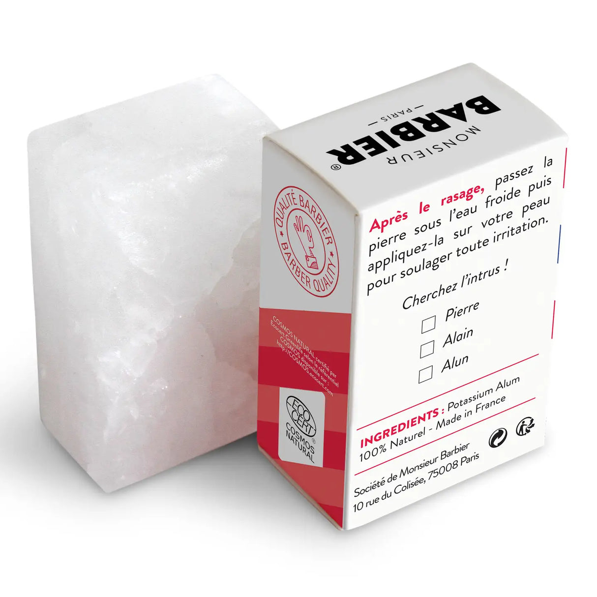 Monsieur Barbier - Alum Stone 36gr