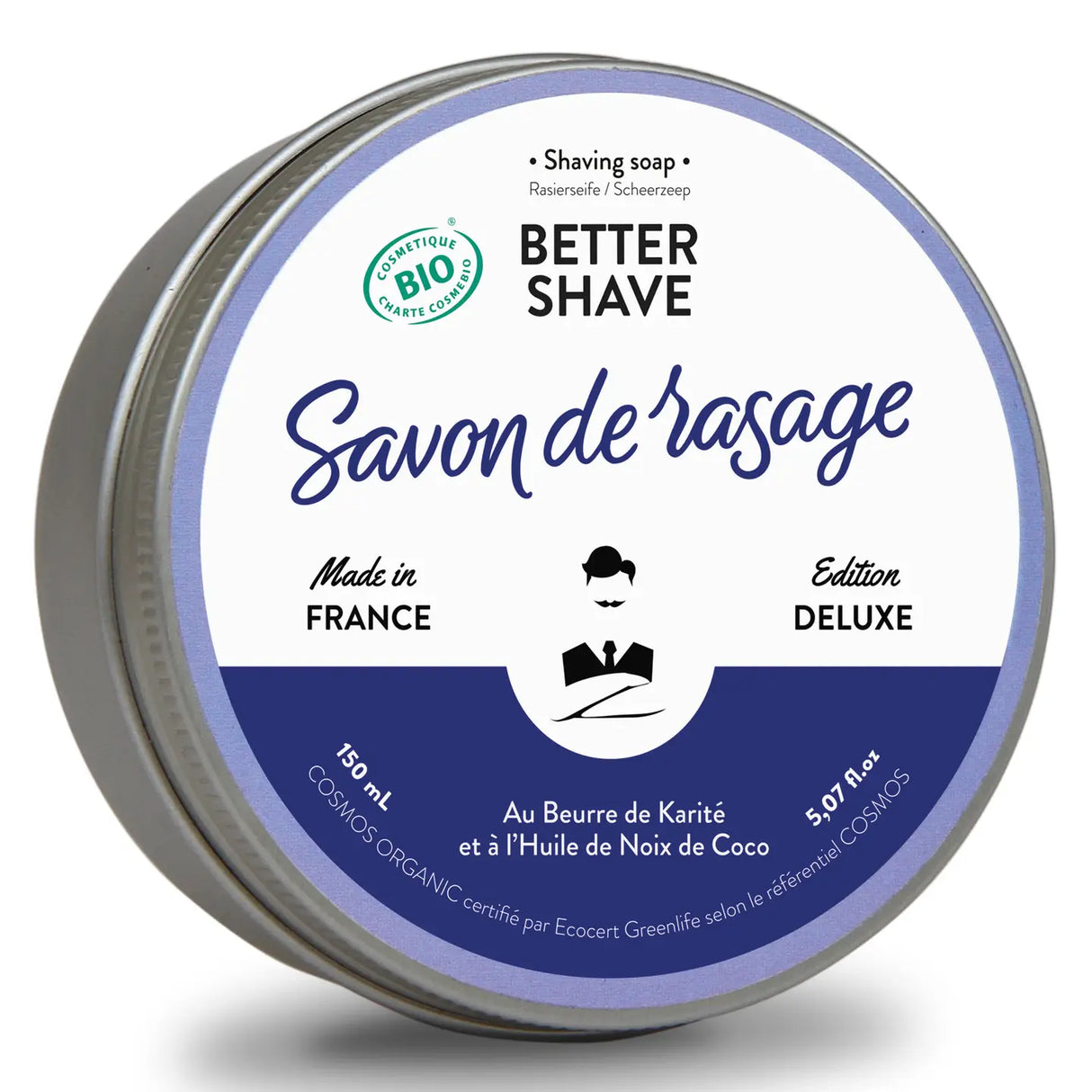 Monsieur Barbier - Better Shave - Natural Shaving Soap - 150ml