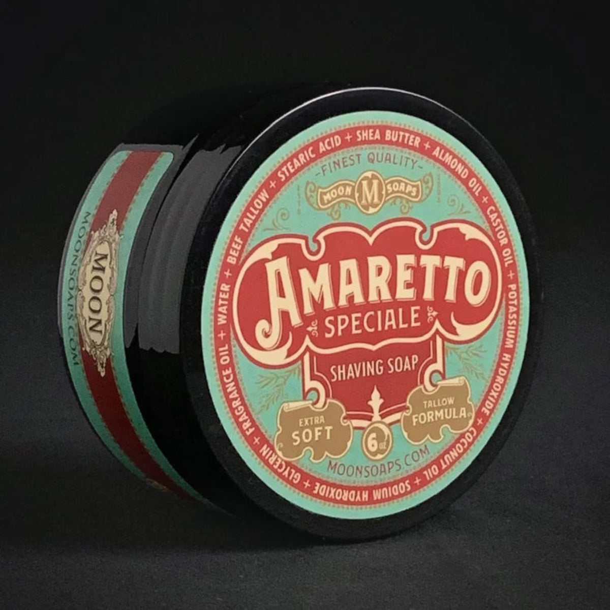 Moon Soaps Amaretto Speciale Shaving Cream 6oz