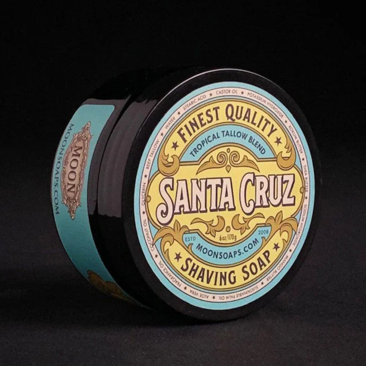Moon Soaps Santa Cruz Shaving Soap 6oz