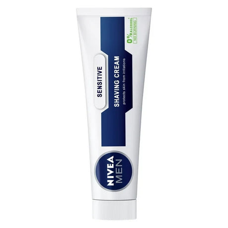 NIVEA MEN - Sensitive Skin Shaving Cream Tube - 3.5oz