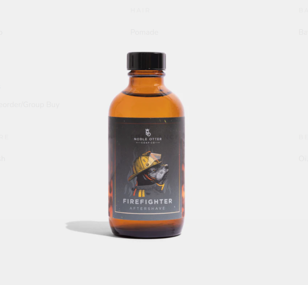 Noble Otter Firefighter Limited Edition Aftershave Splash 4oz