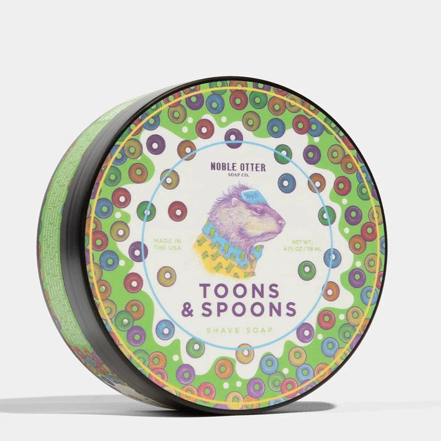Noble Otter - Toons & Spoons - Shave Soap - 4oz