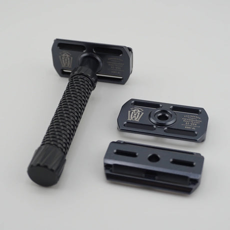 OliWorks M3TEORITE Aluminum Safety Razor Gray