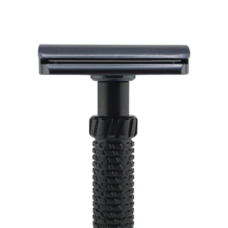 OliWorks M3TEORITE Aluminum Safety Razor Gray