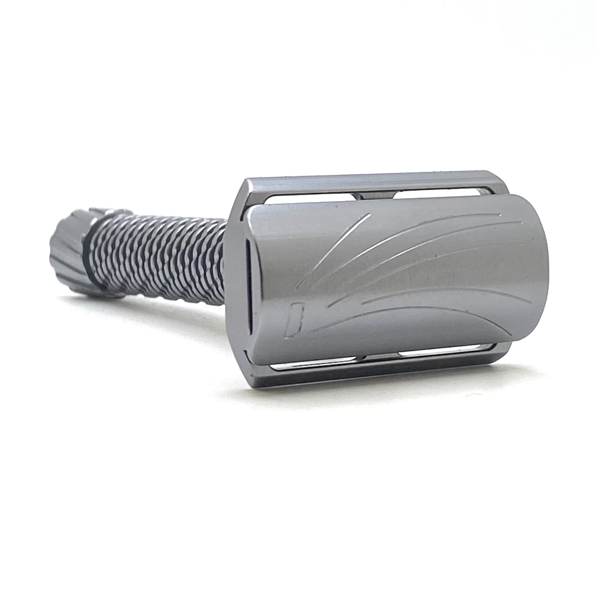 OliWorks M3TEORITE Aluminum Safety Razor Gray