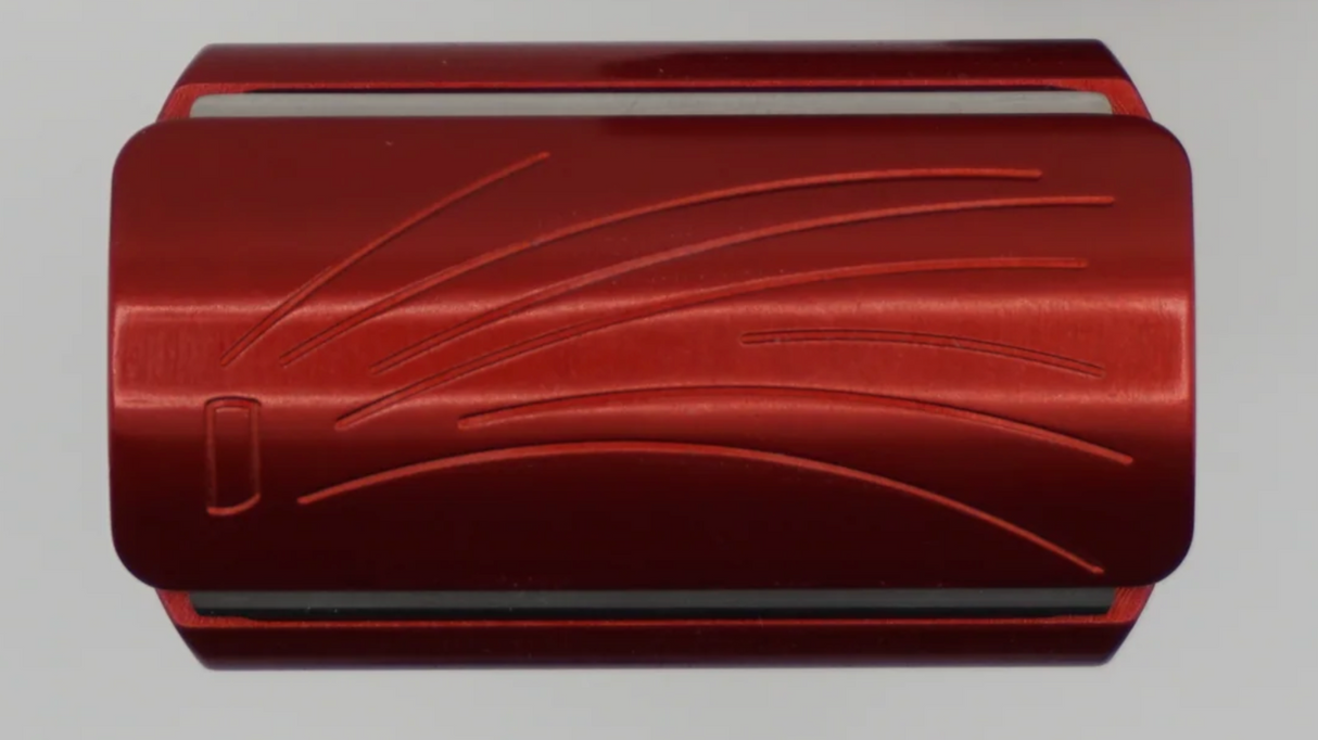 OliWorks M3TEORITE Aluminum Safety Razor Red
