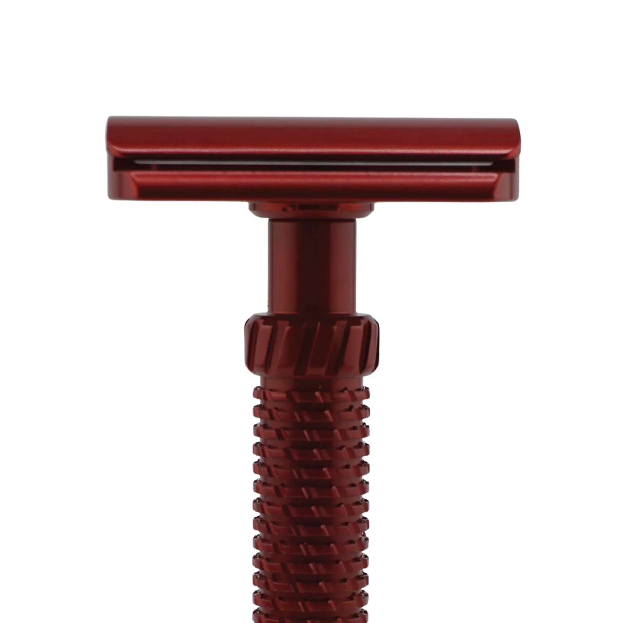OliWorks M3TEORITE Aluminum Safety Razor Red