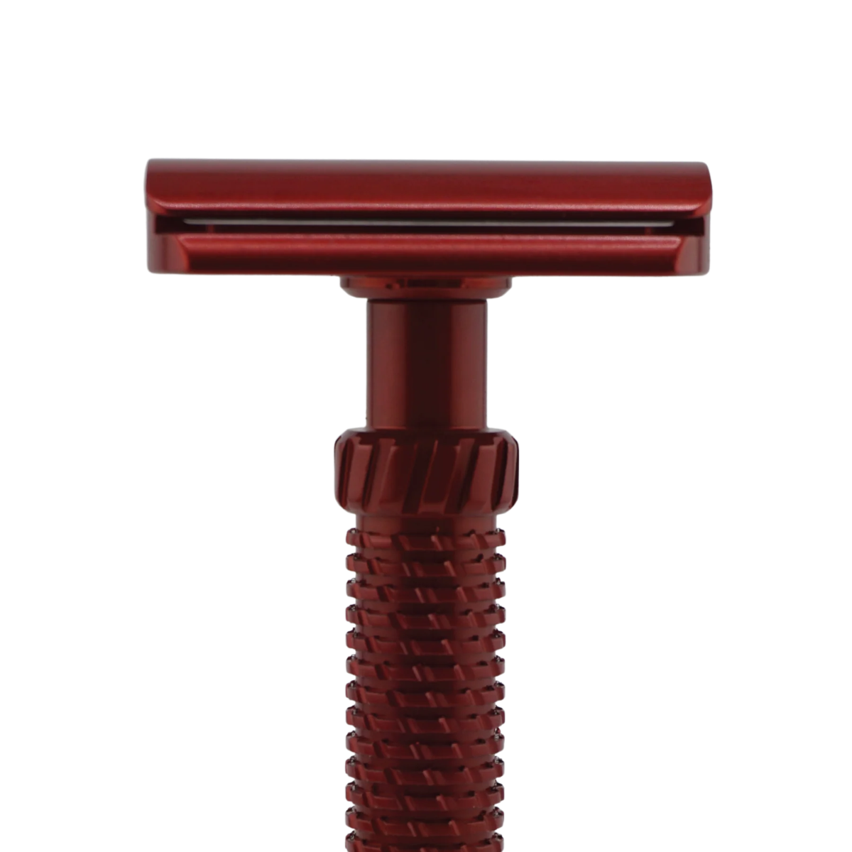 OliWorks M3TEORITE Aluminum Safety Razor Red