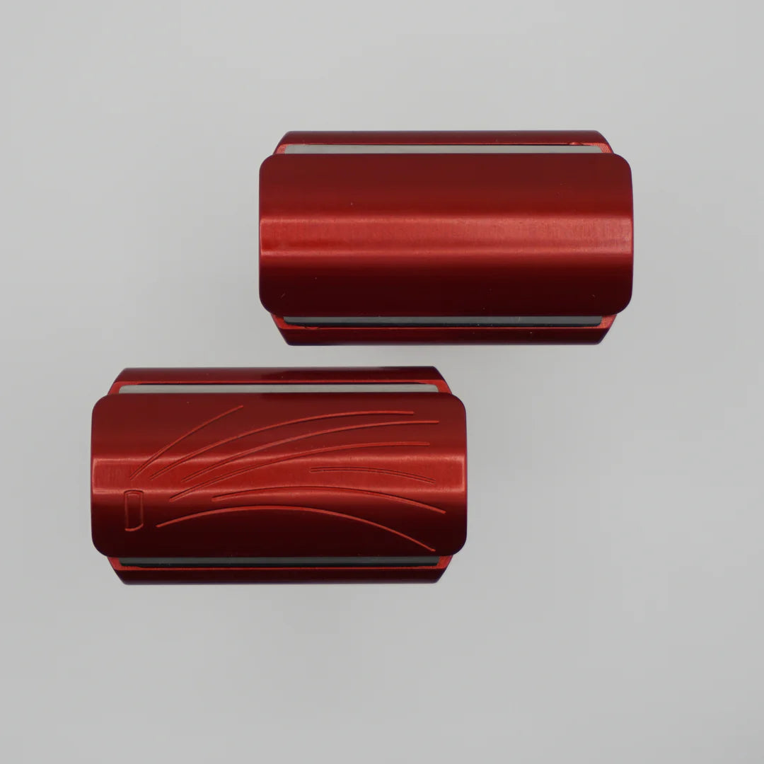 OliWorks M3TEORITE Aluminum Safety Razor Red