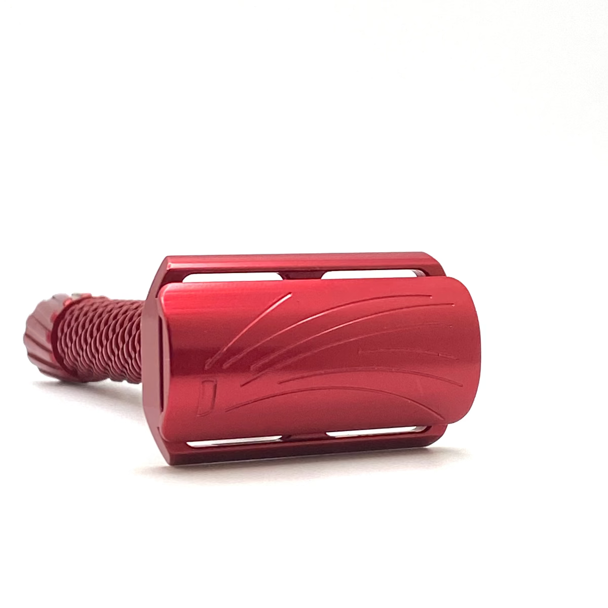 OliWorks M3TEORITE Aluminum Safety Razor Red