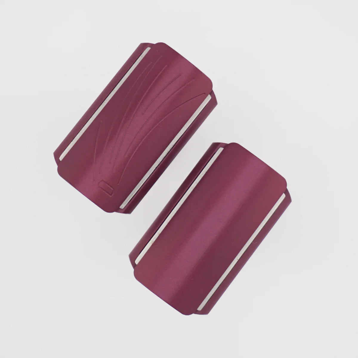 OliWorks M3TEORITE Stainless Steel Safety Razor DARK CHERRY