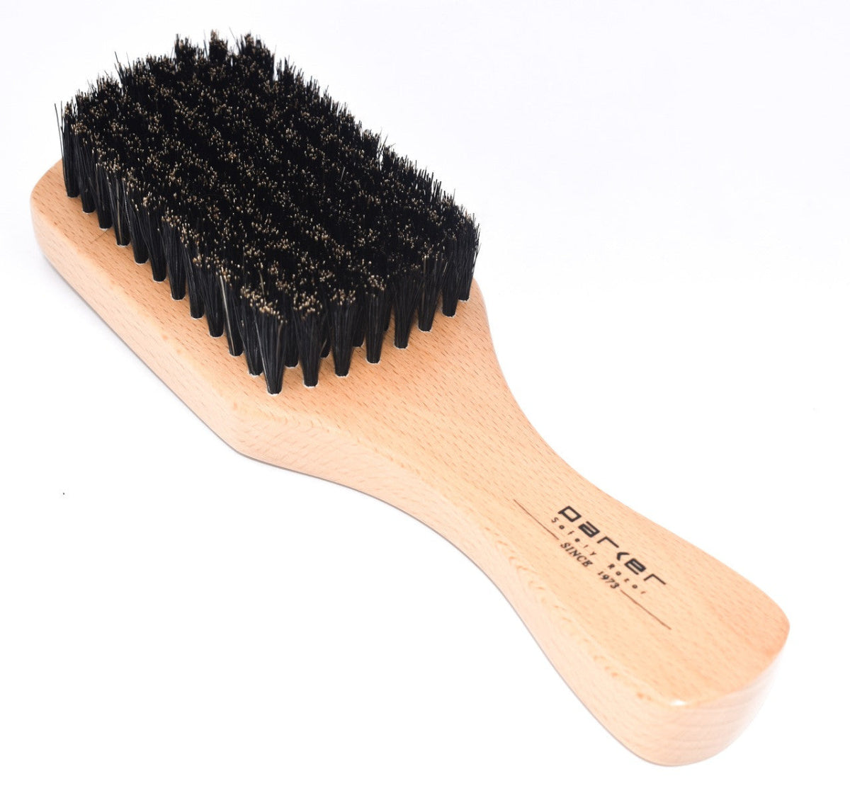 Parker 100% Boar Bristle Hairbrush with Beechwood Handle