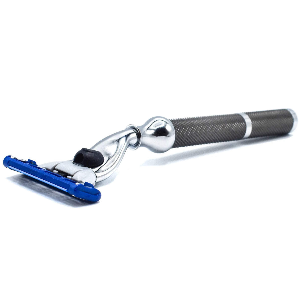 Parker 42R Mach 3 Graphite & Chrome Metal Razor