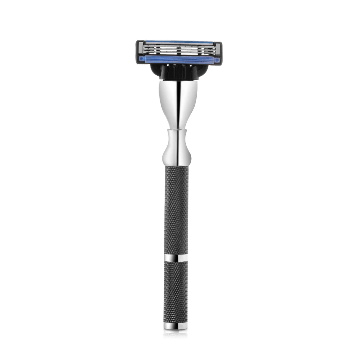 Parker 42R Mach 3 Graphite & Chrome Metal Razor