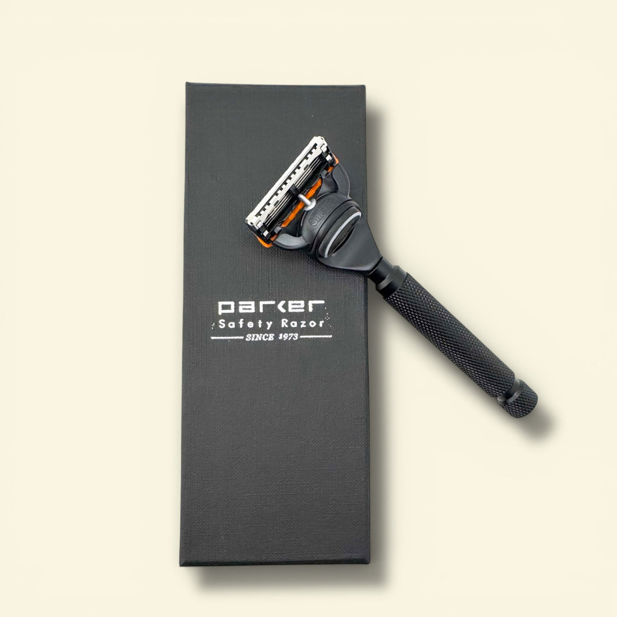 Parker Deluxe Chrome Fusion Compatible Razor Black