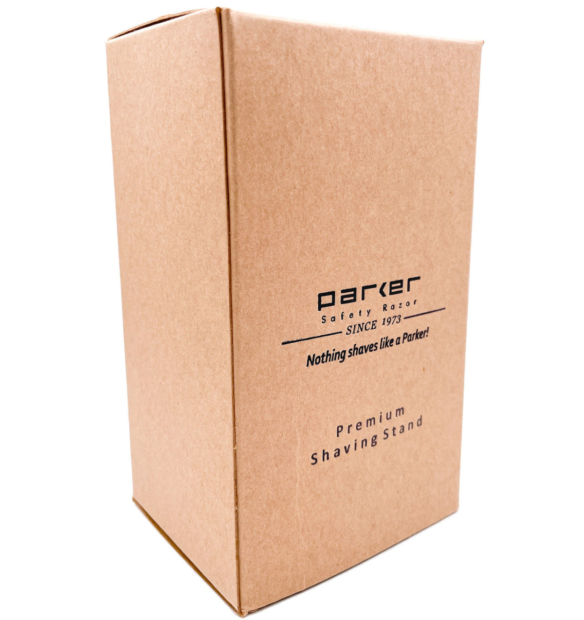 Parker Deluxe Chrome Straight Razor and Shaving Brush Stand