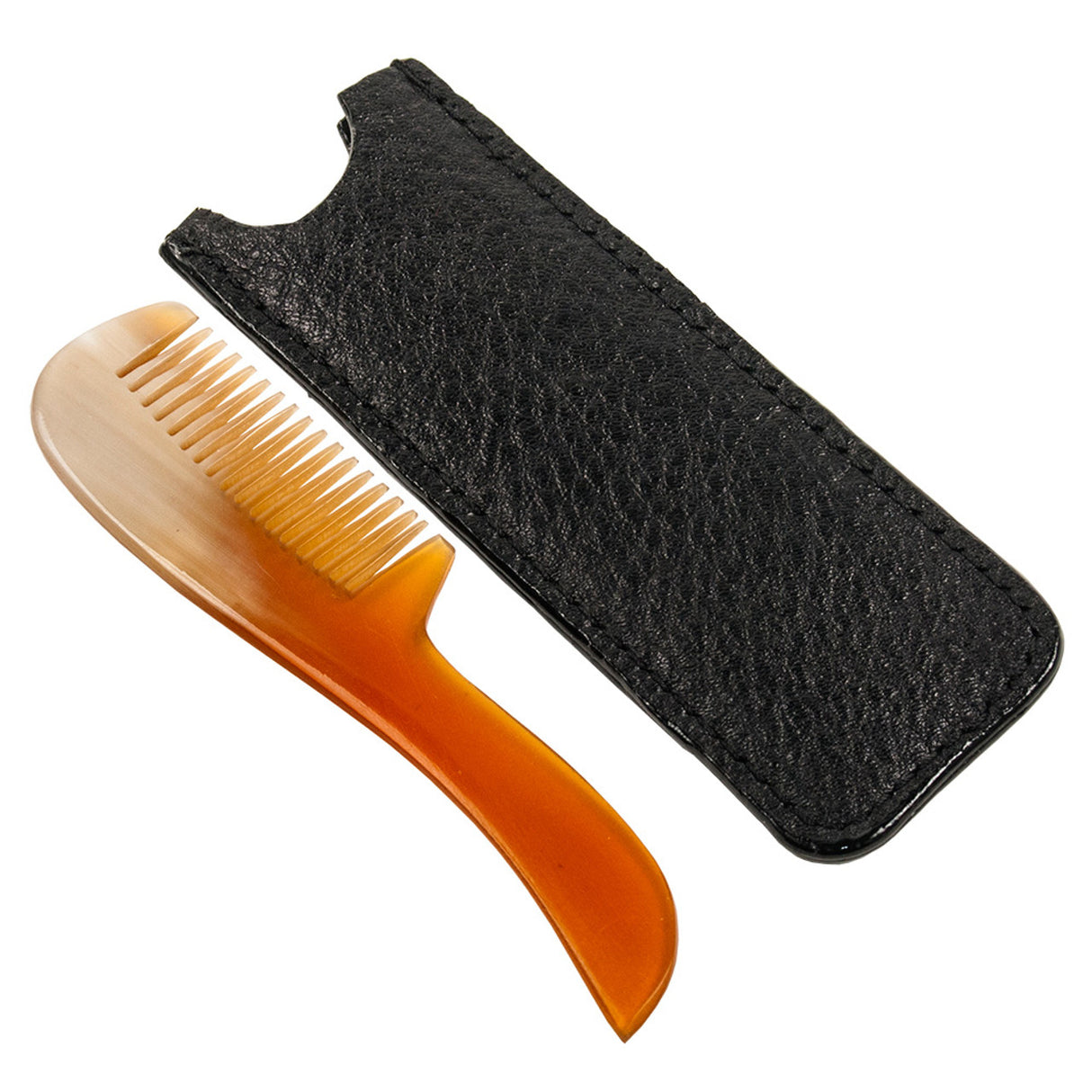 Parker - Genuine Ox Horn Mustache Comb