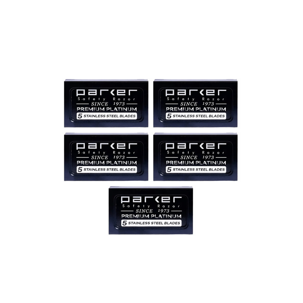Parker - Premium Platinum Double Edge Safety Razor Blades