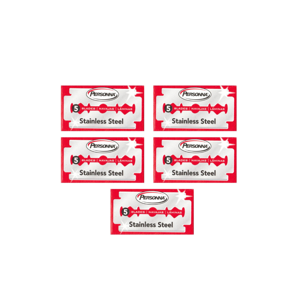 Personna - RED Stainless Steel Double Edge Razor Blades