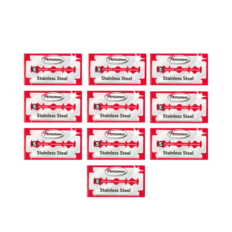 Personna - RED Stainless Steel Double Edge Razor Blades