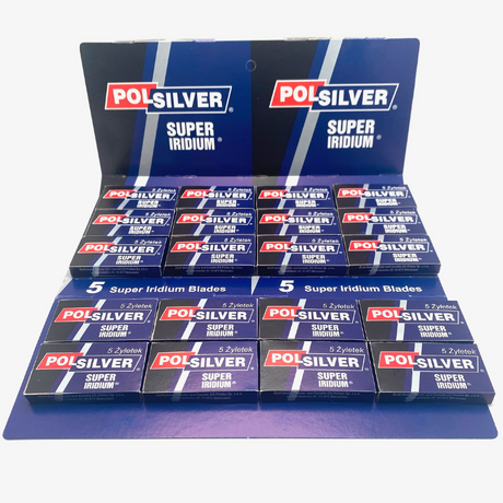 Polsilver - Super Iridium Double Edge Razor Blades