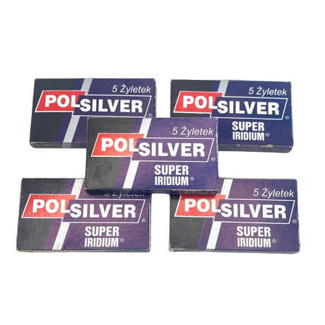 Polsilver - Super Iridium Double Edge Razor Blades