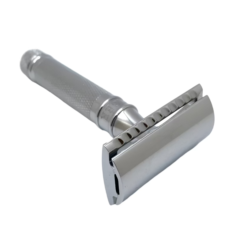 Pre-Owned - Edwin Jagger Knurled handle Double Edge Safety Razor