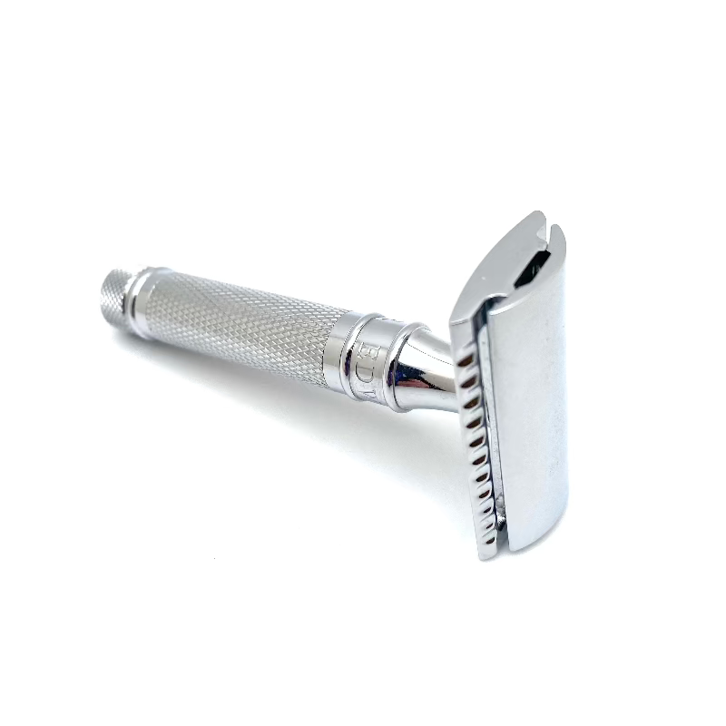 Pre-Owned - Edwin Jagger Knurled handle Double Edge Safety Razor