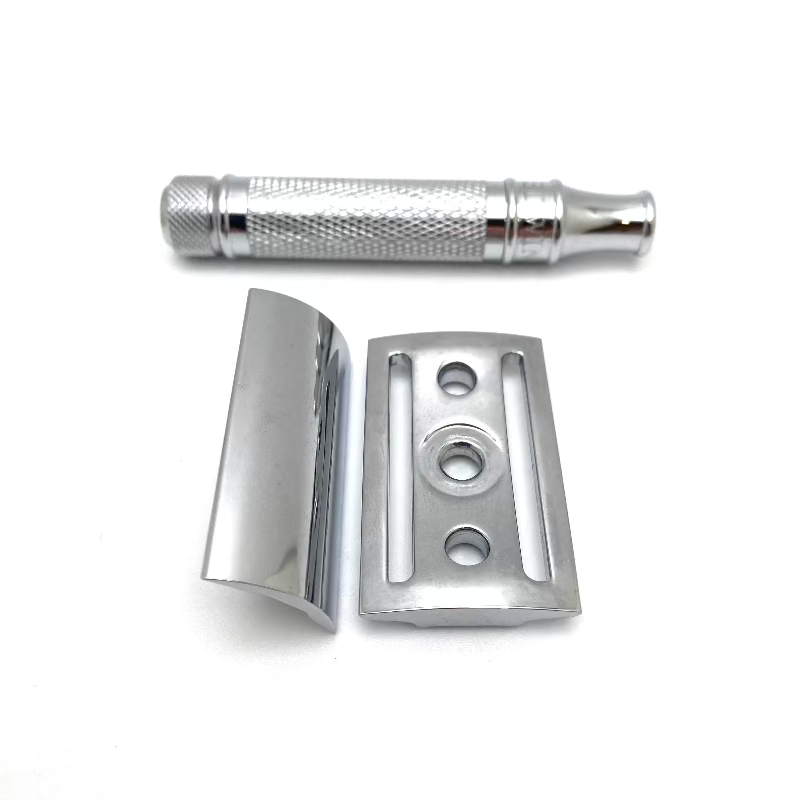 Pre-Owned - Edwin Jagger Knurled handle Double Edge Safety Razor
