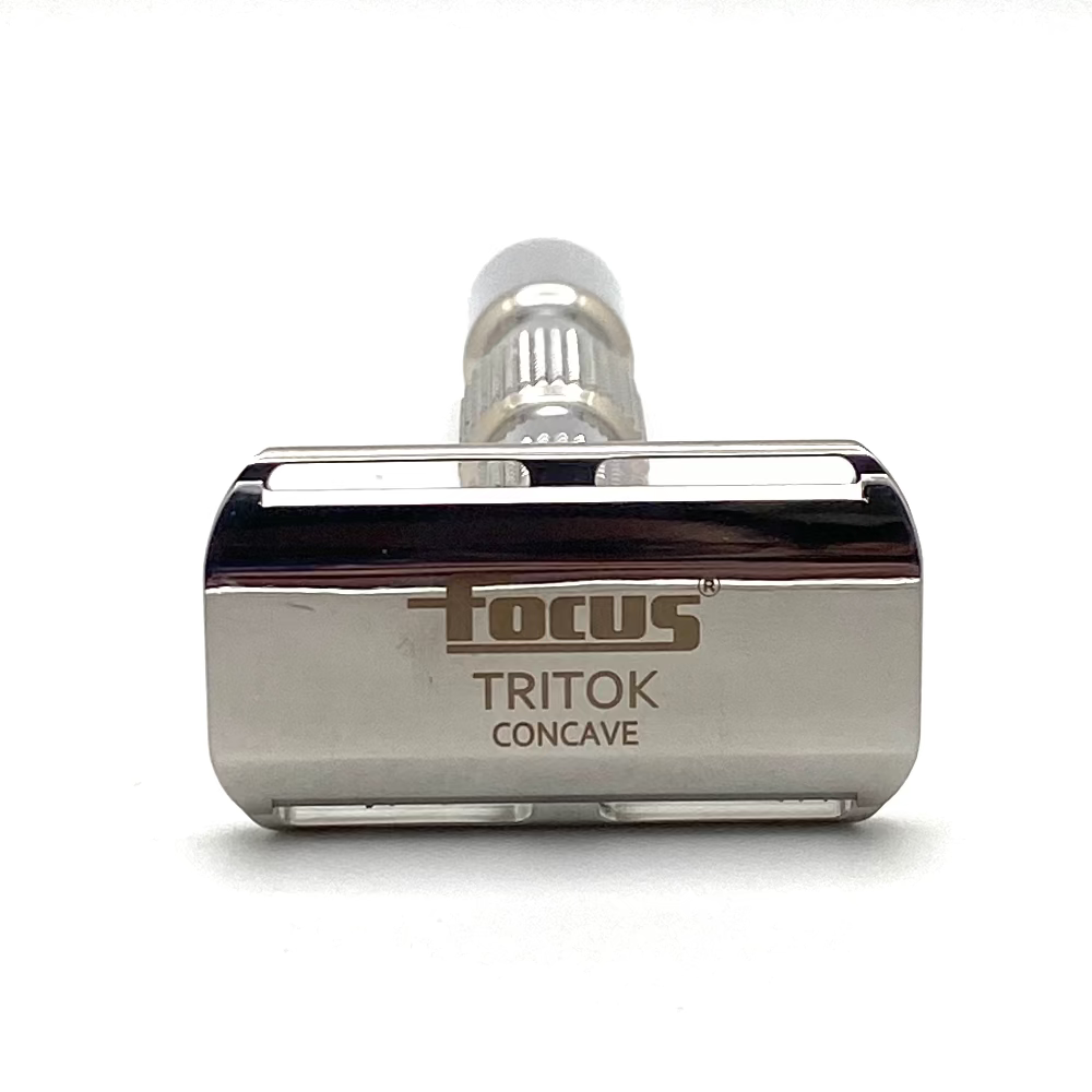 Pre-Owned Focus R62 Tritok Concave Stainless Steel Double Edge Safety Razor
