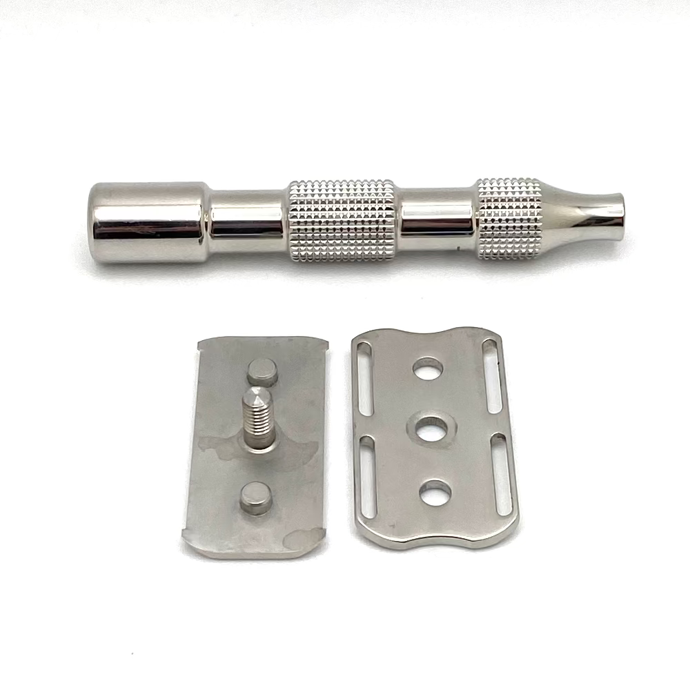 Pre-Owned Focus R62 Tritok Concave Stainless Steel Double Edge Safety Razor