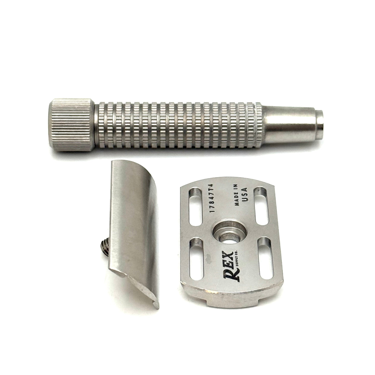 Pre-Owned - Rex Envoy Stainless Steel Double Edge Safety Razor