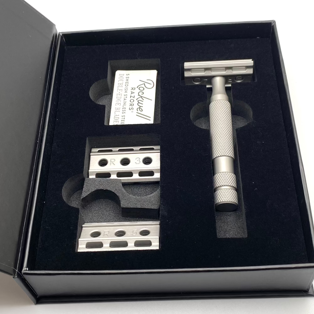 Pre-Owned Rockwell 6S Stainless Steel Adjustable Safety Razor