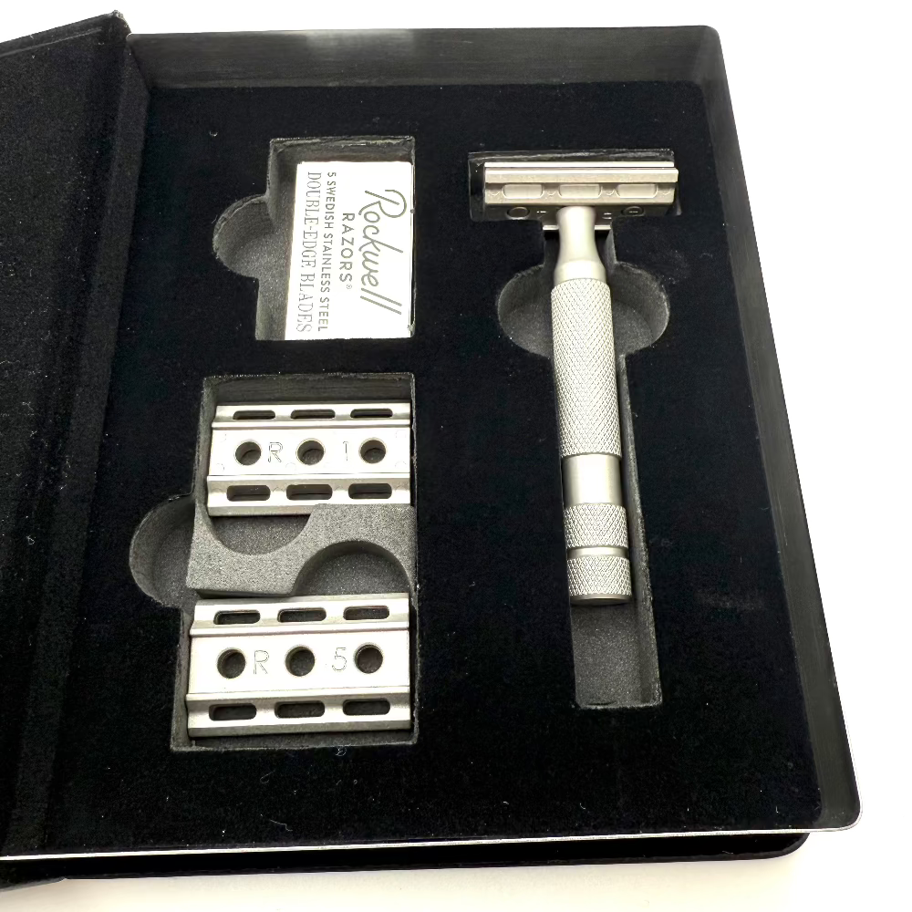 Pre-Owned - Rockwell 6S Stainless Steel Adjustable Safety Razor