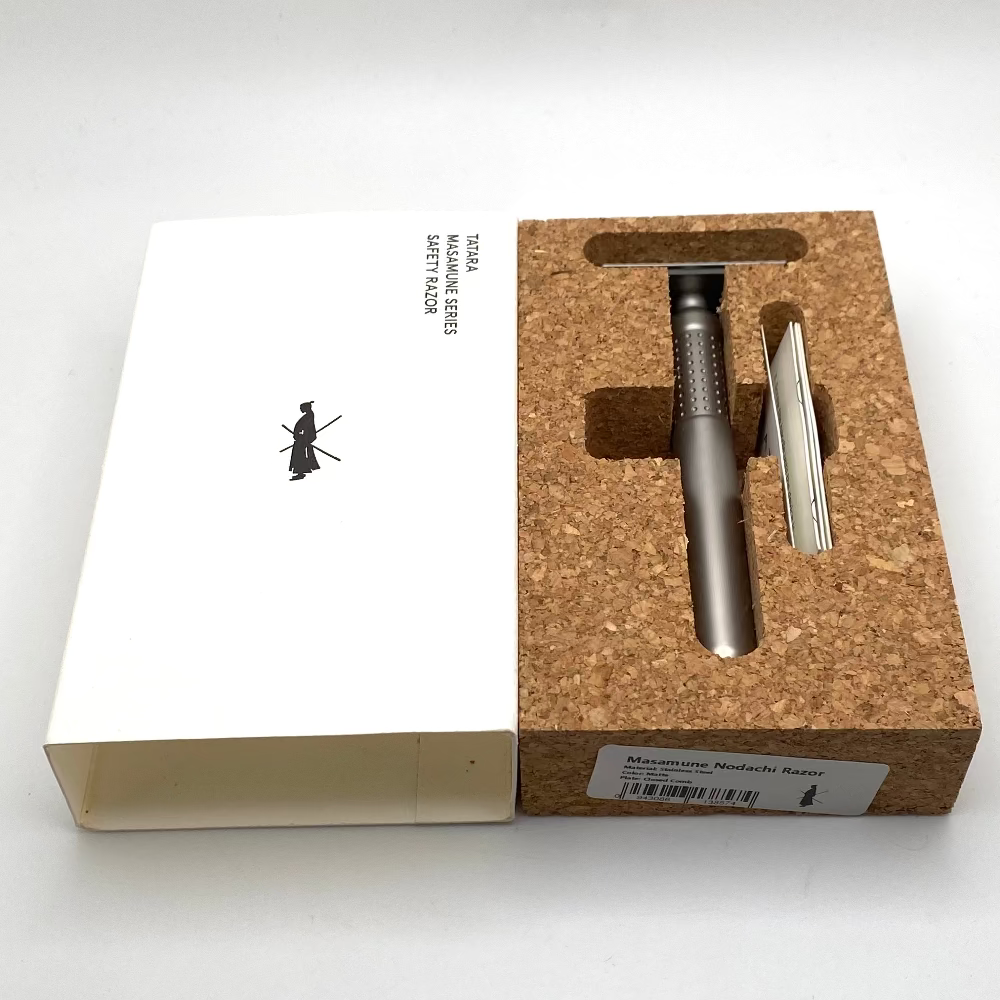 Pre-Owned Tatara  Masamune Stainless Steel Double Edge Safety Razor