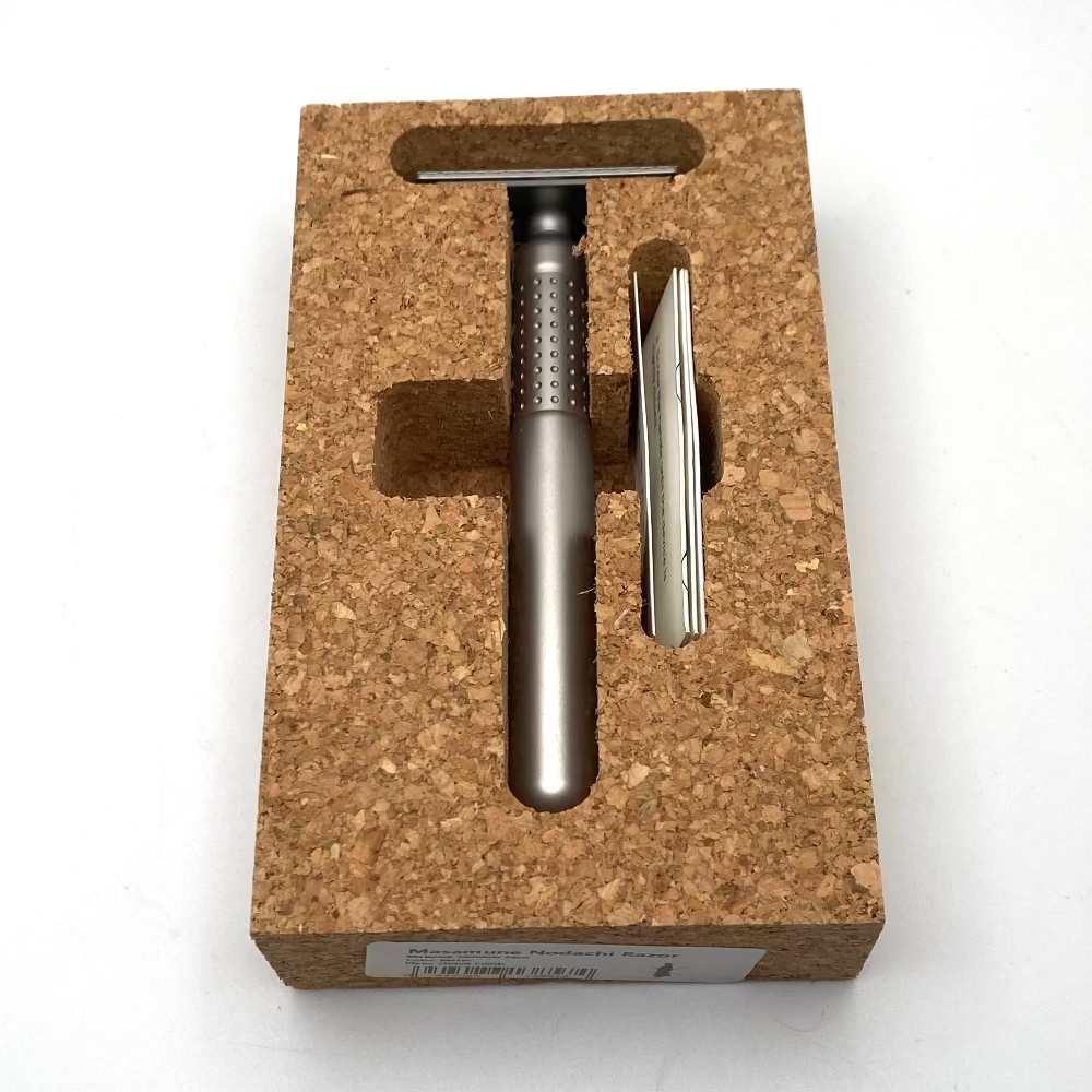Pre-Owned Tatara  Masamune Stainless Steel Double Edge Safety Razor