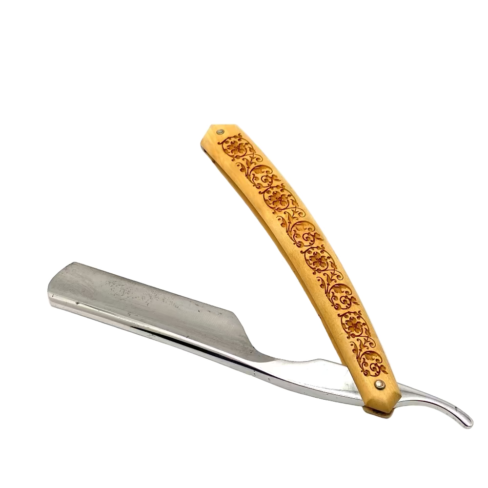 Pre-Owned The Art of Shaving Theirs Issard 5/8 Carbon Steel Straight Razor