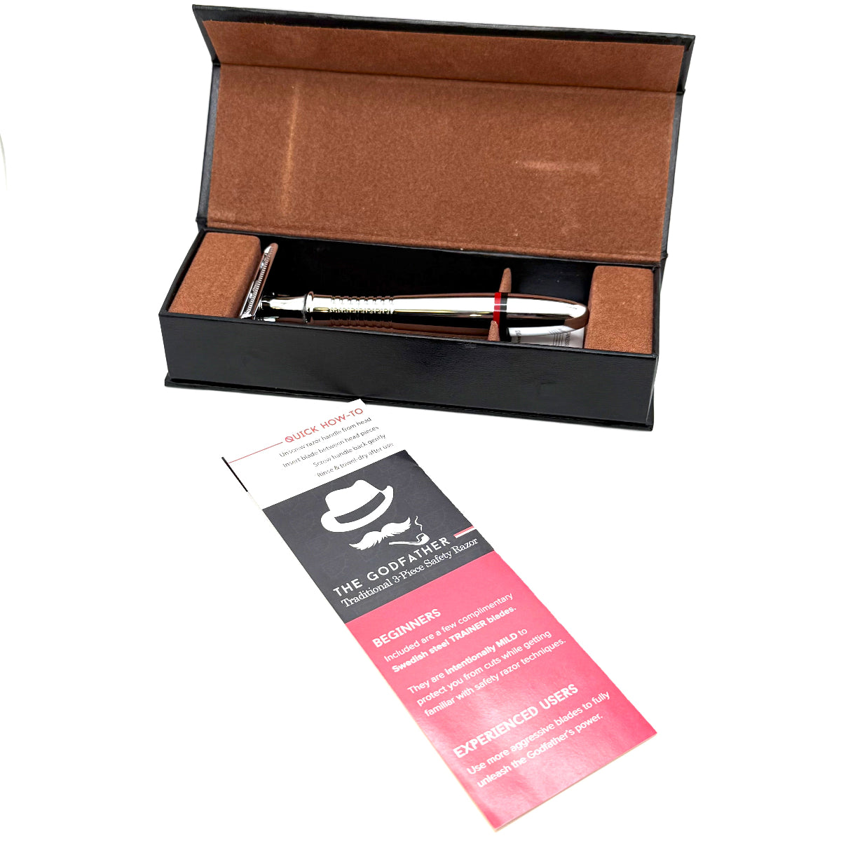 Pre-Owned Vikings Blade The Godfather Double Edge Safety Razor