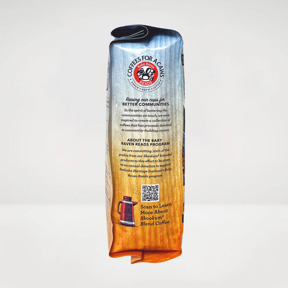 Raven's Brew Skookum Whole Bean Coffee 12oz