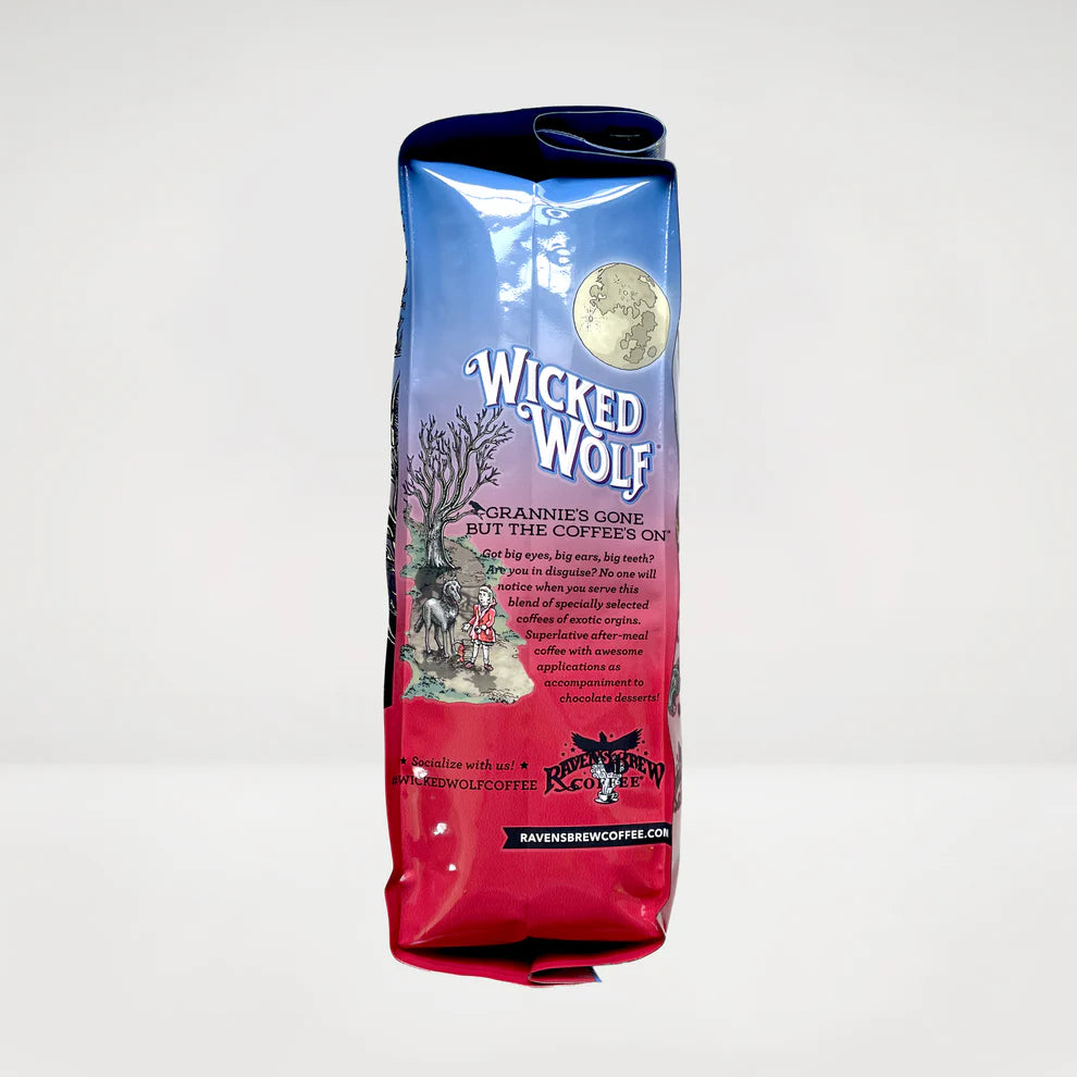 Raven's Brew Wicked Wolf Whole Bean Coffee 12oz