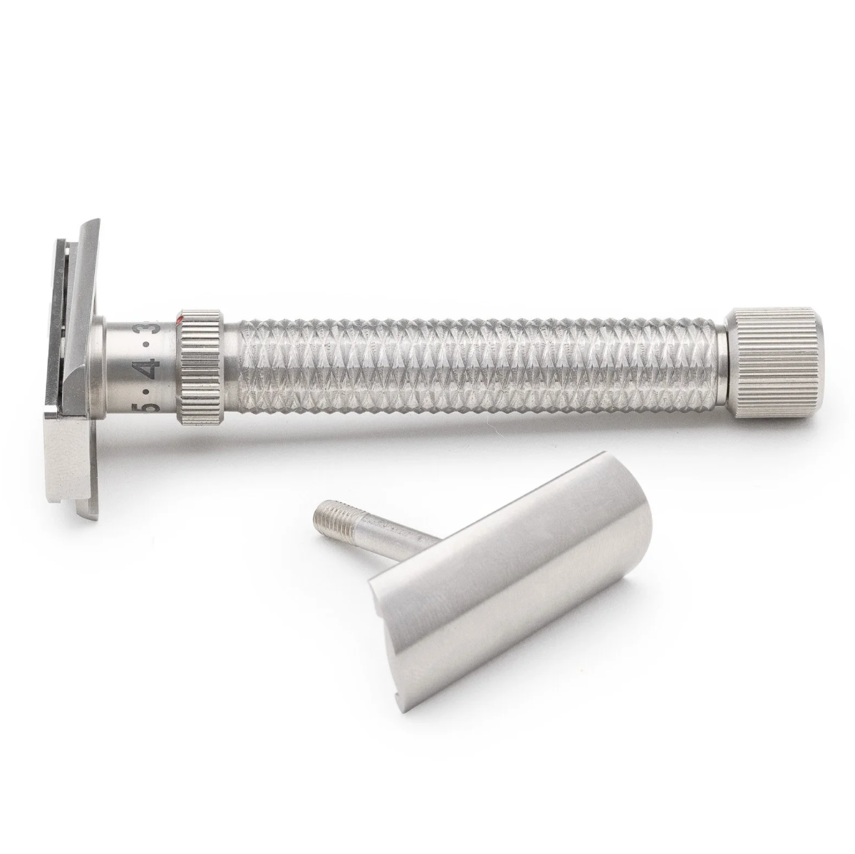 Rex Supply Co Konsul XL Slant Adjustable Stainless Steel Double Edge Safety Razor