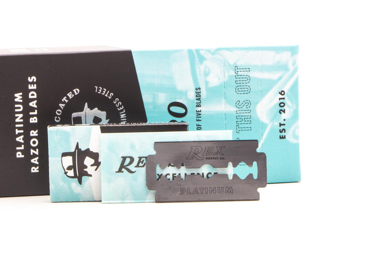 Rex Supply Co. - Platinum Double Edge Razor Blades