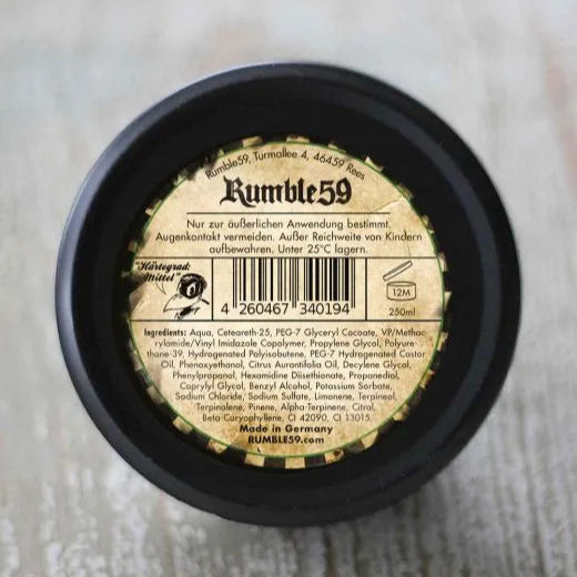 Rumble 59 Schmiere Water Based Pomade Medium Hold 250ml