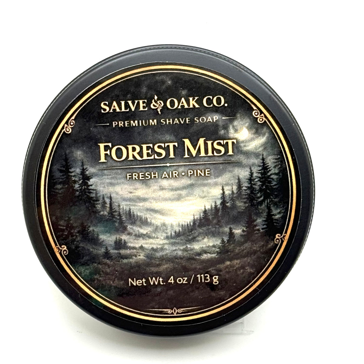 Salve & Oak Forest Mist Shave Soap 4.0 oz.