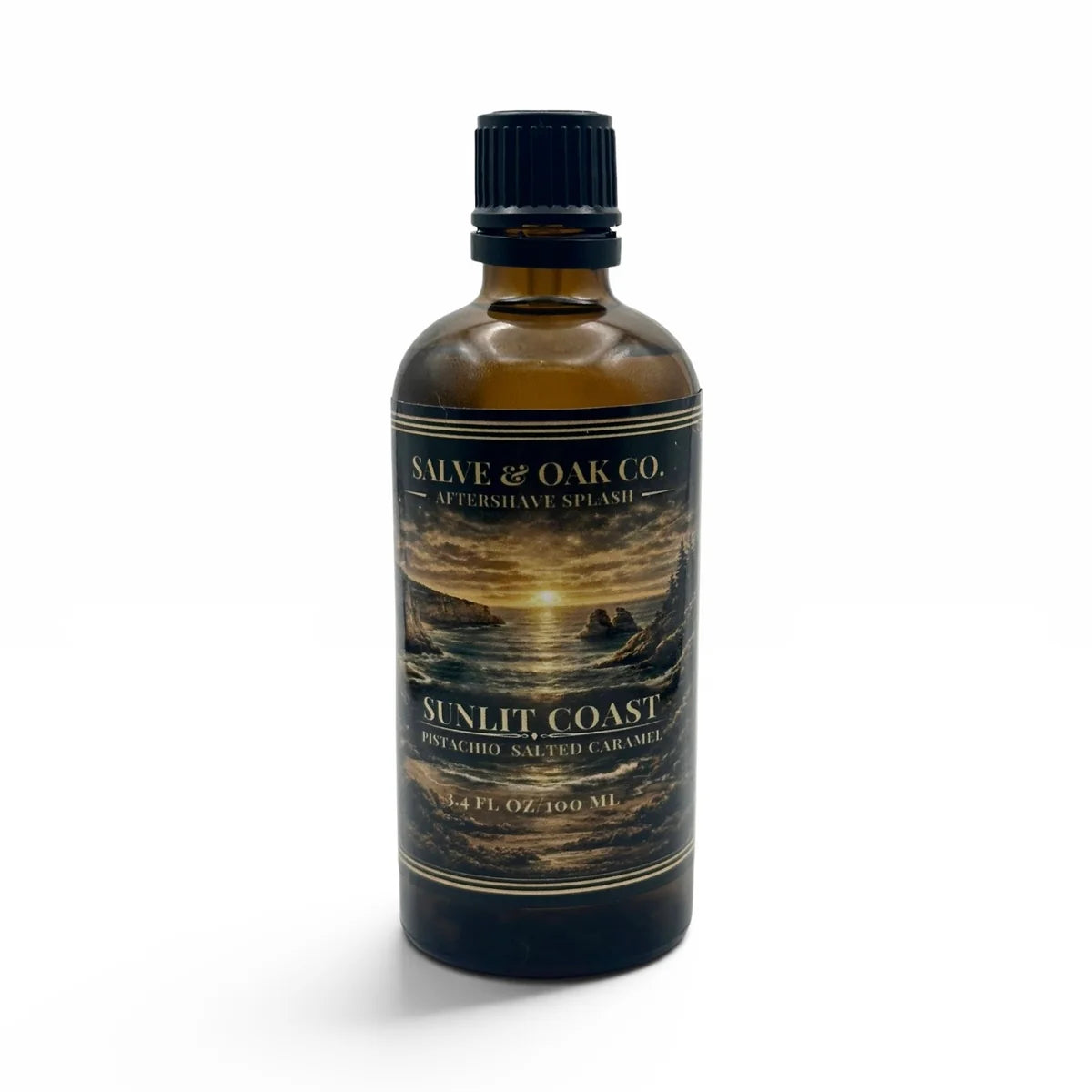 Salve & Oak Sunlit Coast Aftershave Splash 4oz